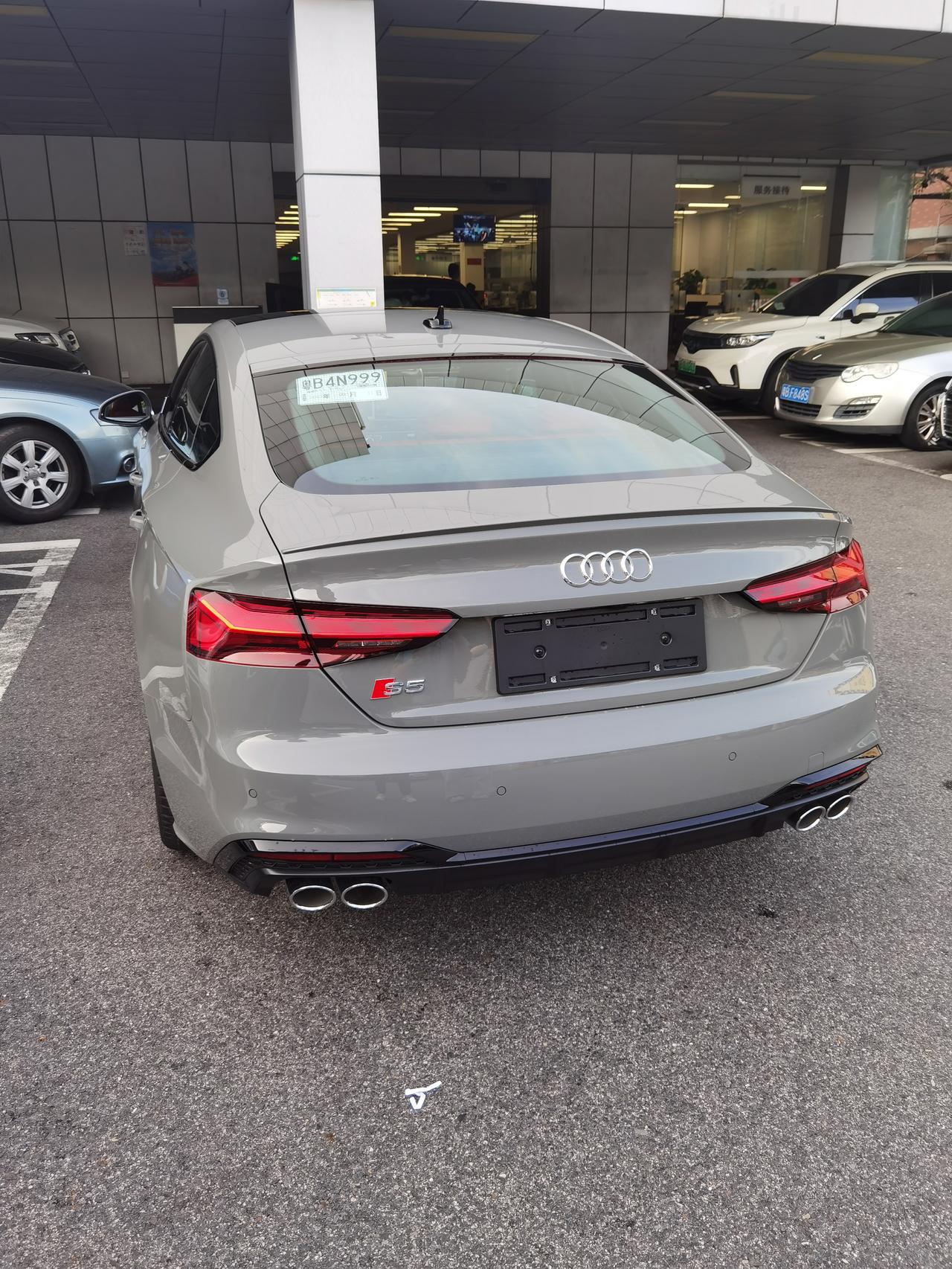 2021款量子灰s5提车感受_奥迪s5车友圈_懂车帝