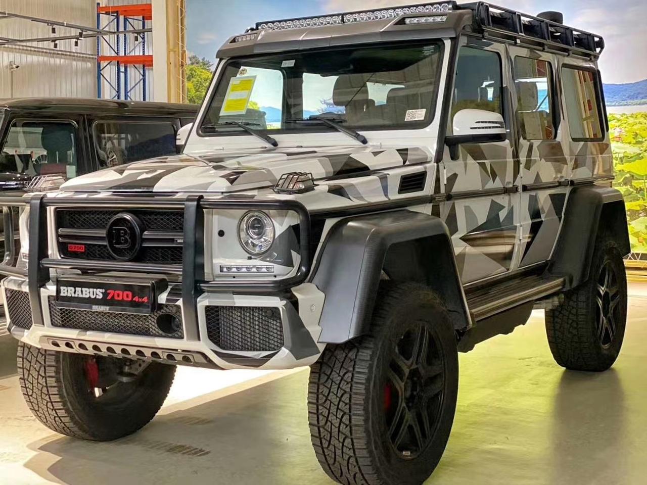 最近出镜率特高的巴博斯700 4×405看习惯新g的内饰 再