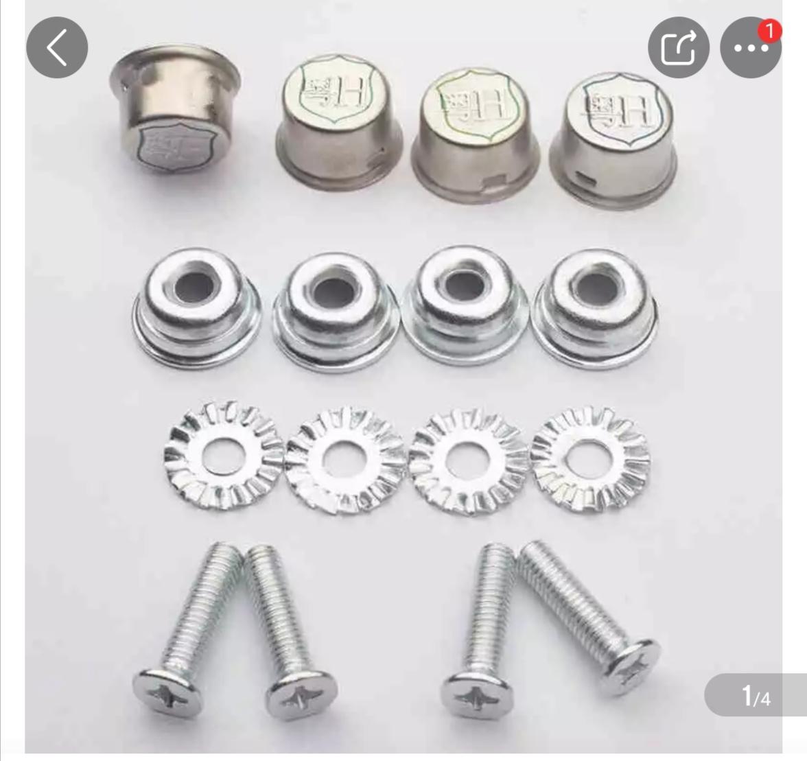 请问谁装过深圳车牌,图片第三个垫片是干嘛总得,垫在哪里_懂车帝