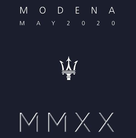 还是定位低于莱万特的新suv呢?令人期待.  "mmxx"代表罗马数字2020.