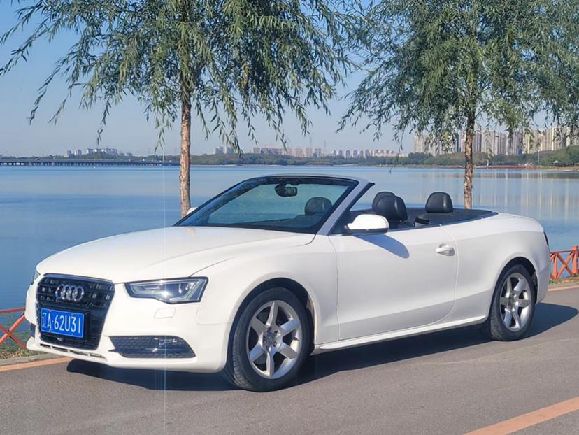 首付2万全款批发1588万新到12年13款奥迪a5敞篷轿跑20t8速两门四座