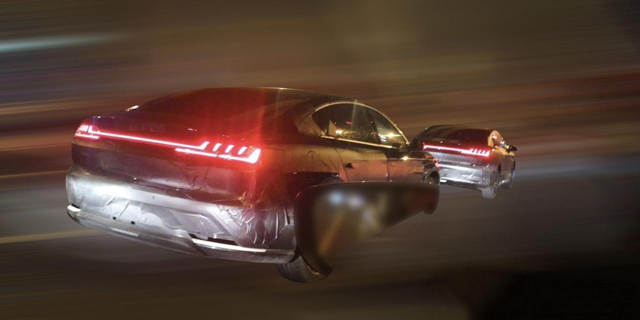 比亚迪汉ev尾灯实拍_汉ev车友圈_懂车帝