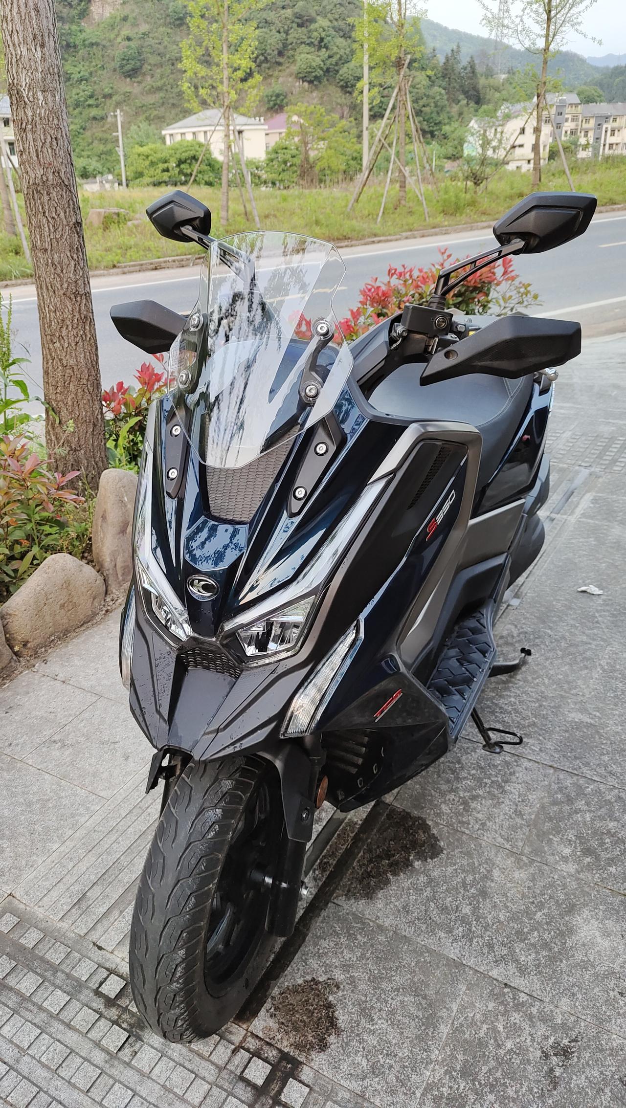 光阳s350皖南骑行随拍