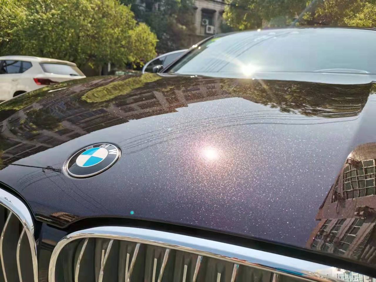 宝马740#profilm尊膜炫彩系列红钻tpu车衣车