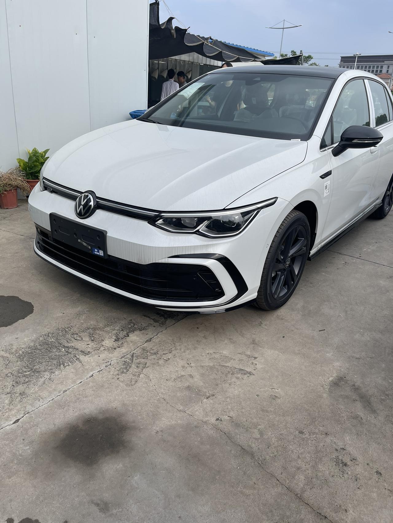 rline珠光白今天去提车～哈哈_高尔夫车友圈_懂车帝