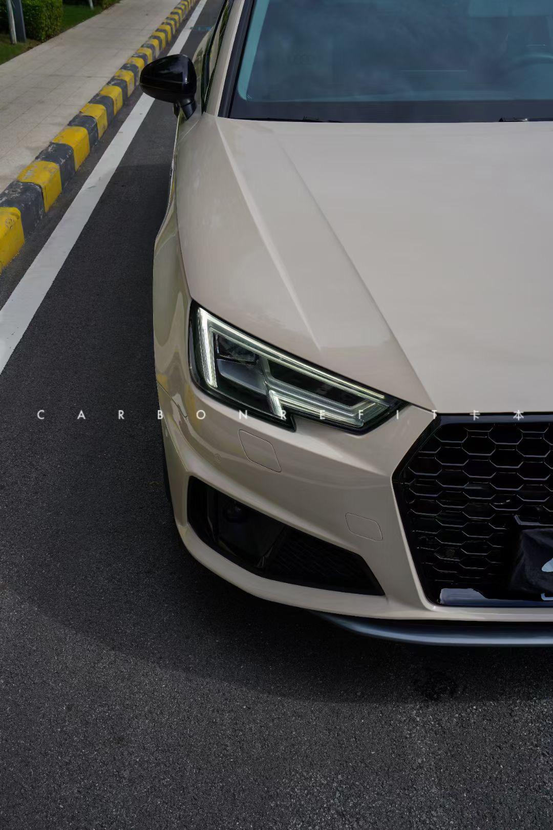 奥迪a4水晶卡其米兰色