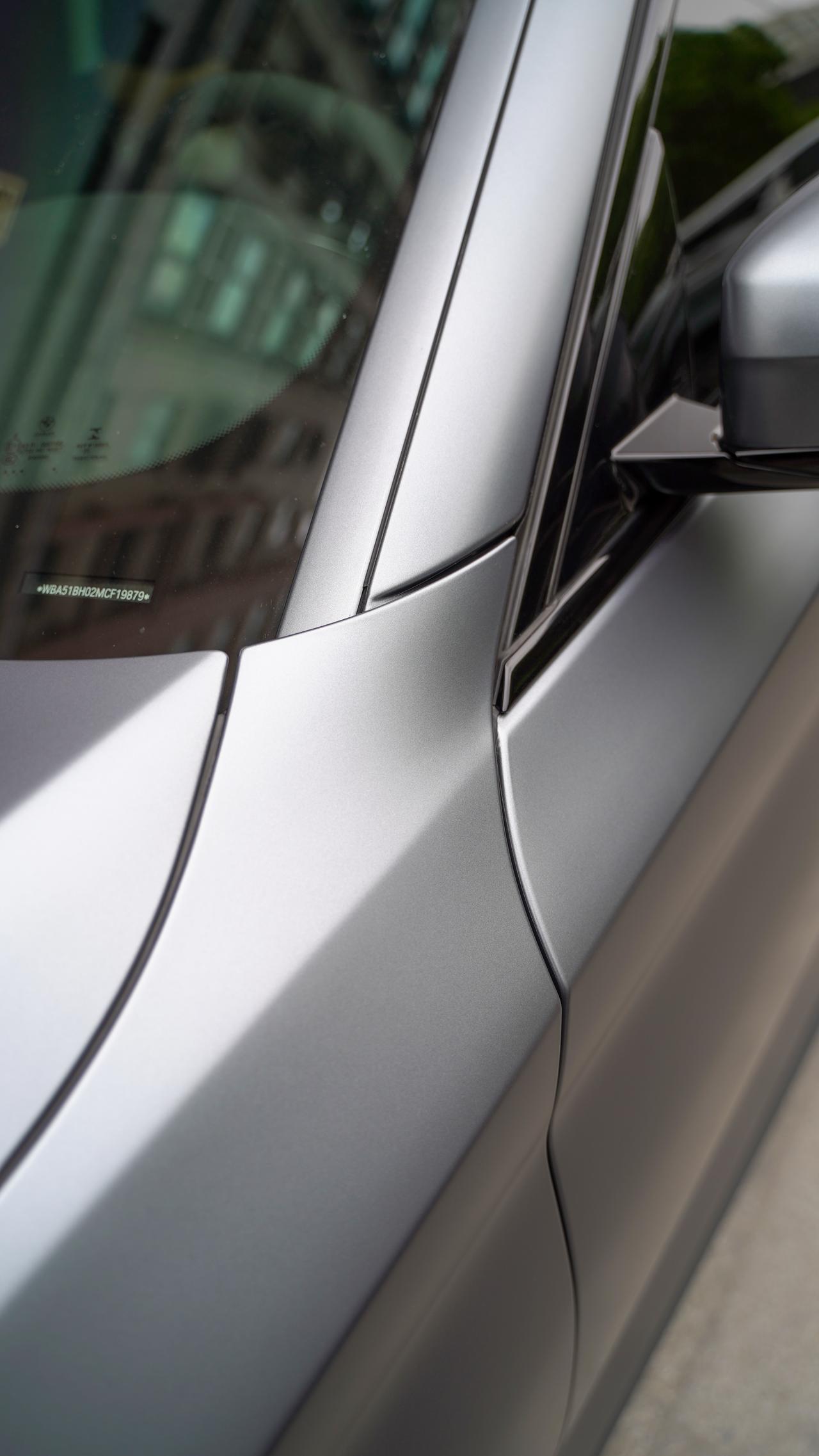 宝马5系哑光隐形车衣