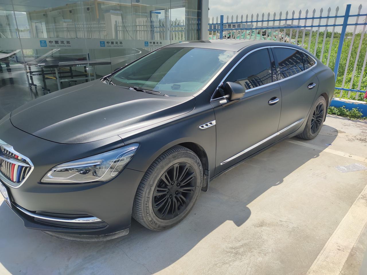 别克君越改装磨砂黑 帅爆了_君越车友圈_懂车帝