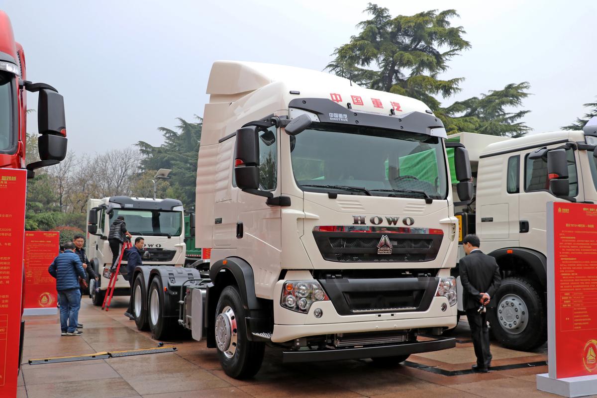 重汽豪沃tx7定位于中短途标载运输轻量化车型,这款车型可能会