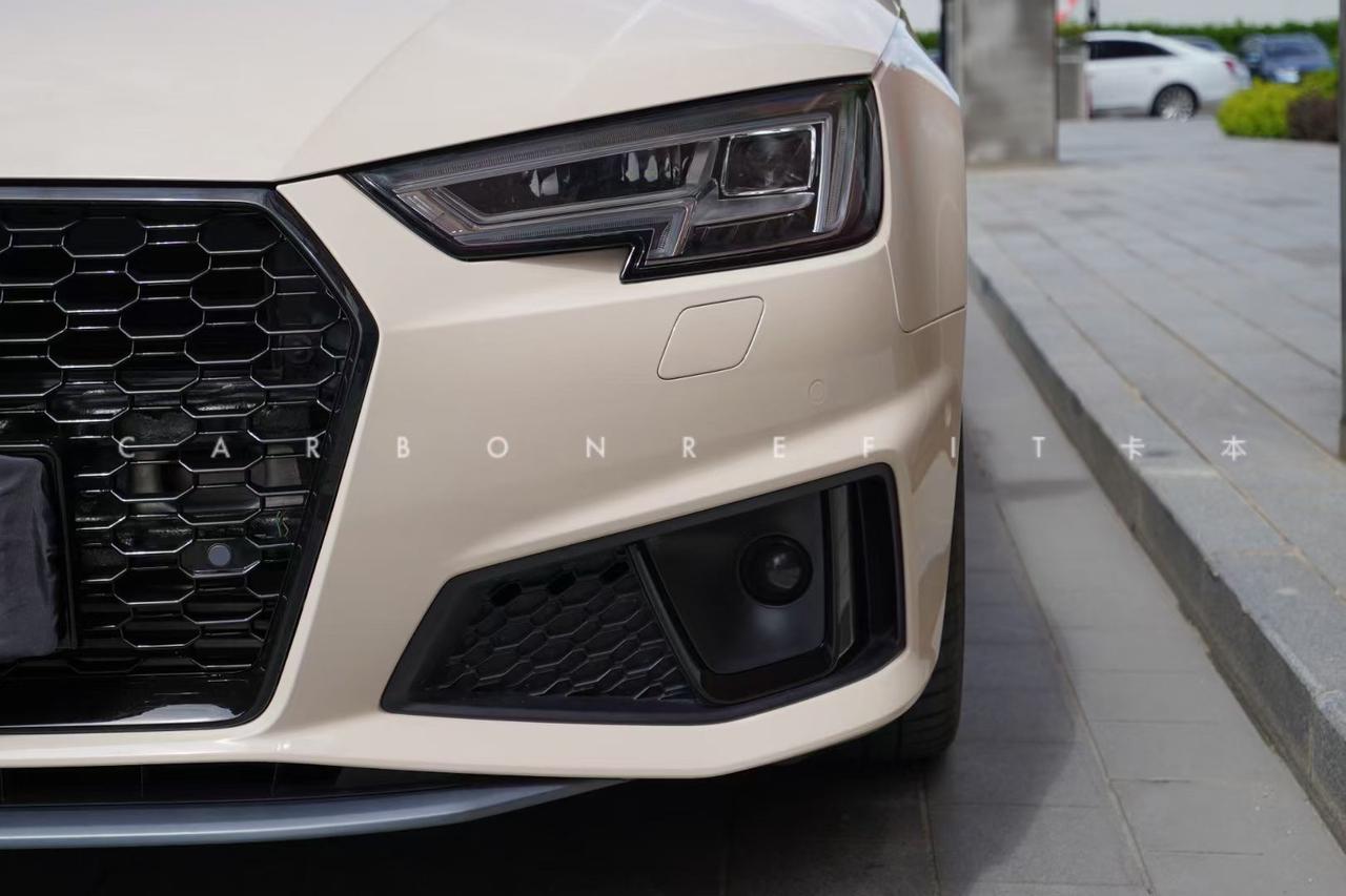 奥迪a4水晶卡其米兰色