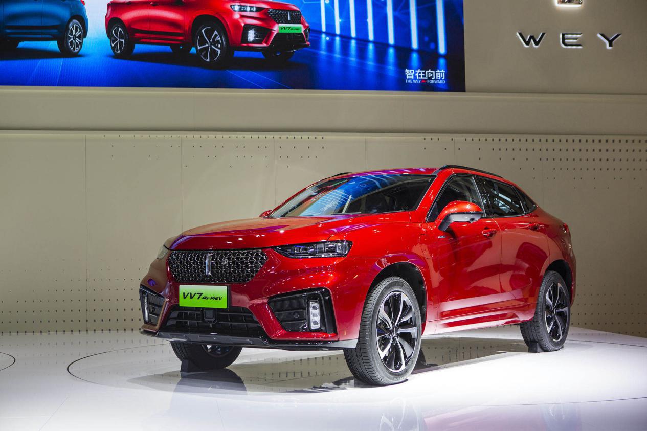 vv7 phev 这台重磅豪华suv 在广州车展亮相 wey