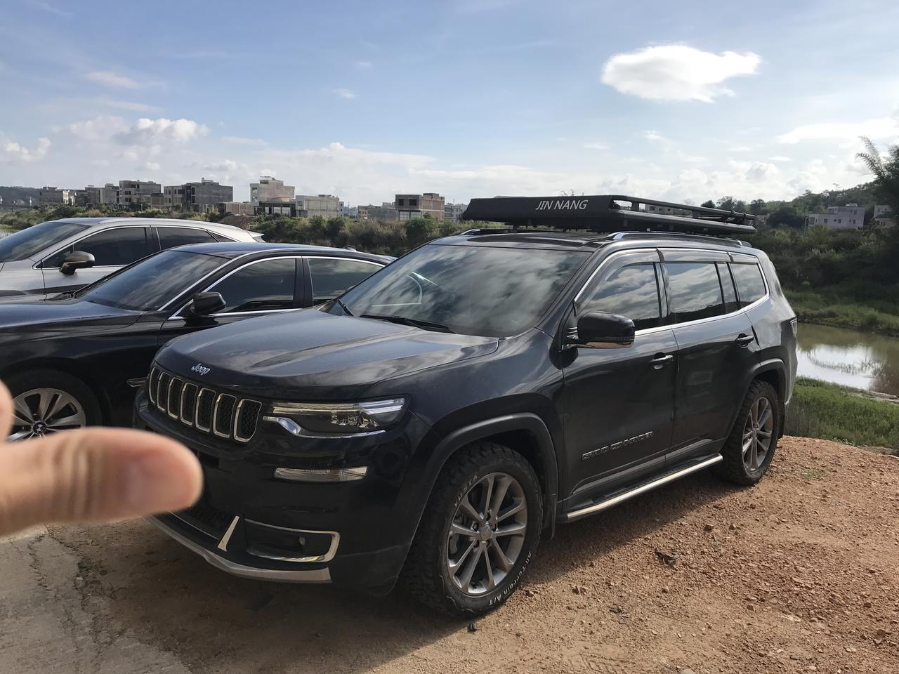 大指挥官原车匹配一体锦囊行李架,带行李架,车顶帐篷,爬梯,侧