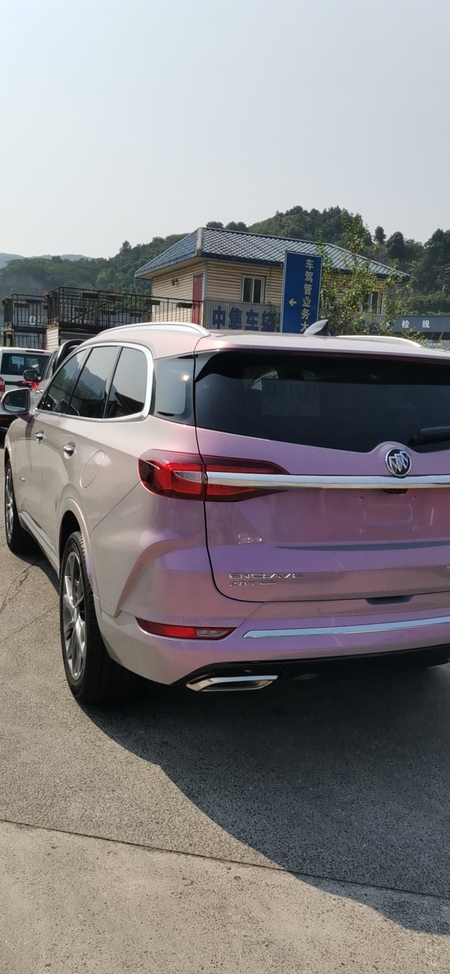 7月29号提车改色