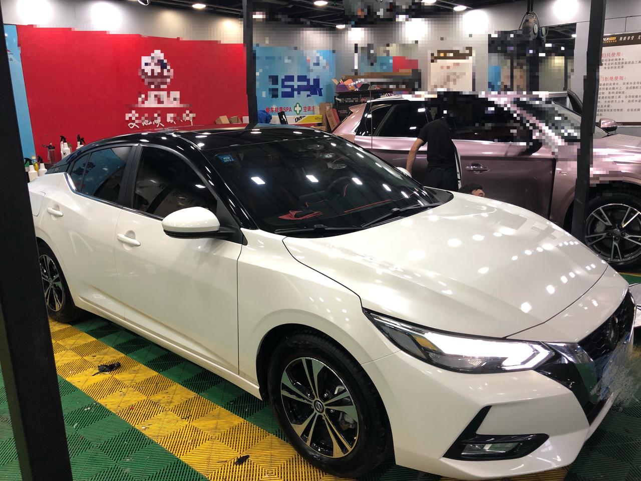 没经受住诱惑,把黑顶安排上了_轩逸车友圈_懂车帝