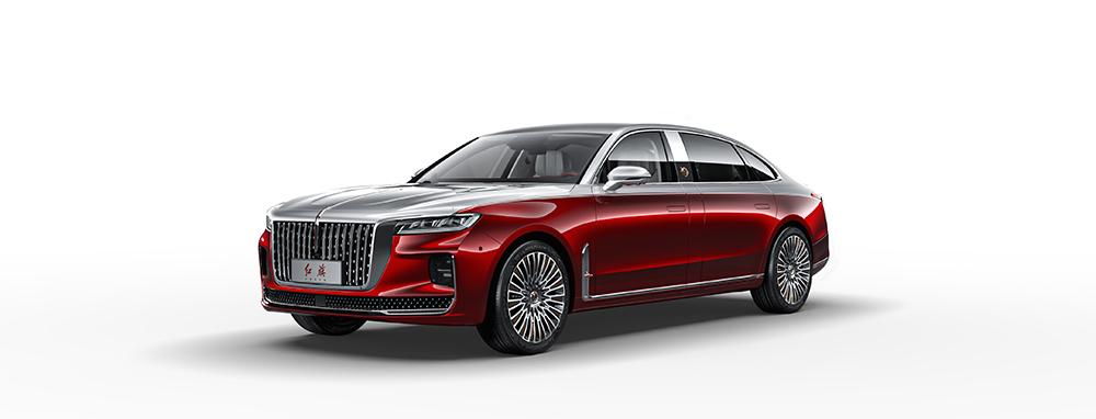 红旗h9红白双色