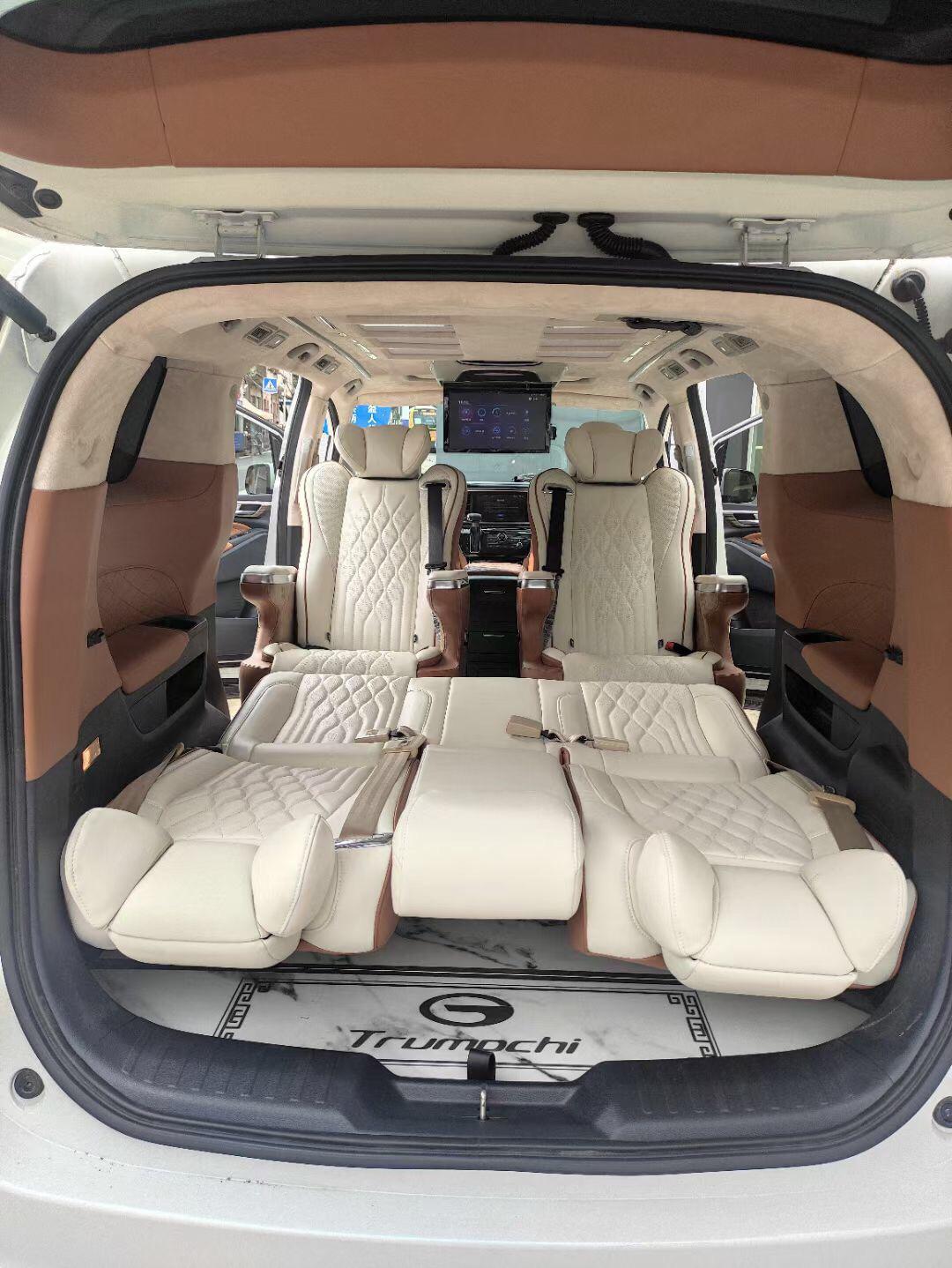 传祺gm8不想改的圈友们,别犹豫了,又一辆个性化内饰改装 主