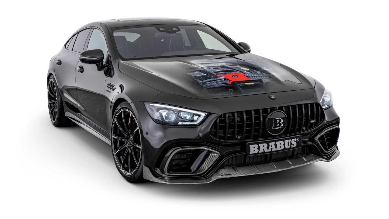 brabus(巴博斯)发布了经过其调教升级的mercedes-amg gt63 s车型官图