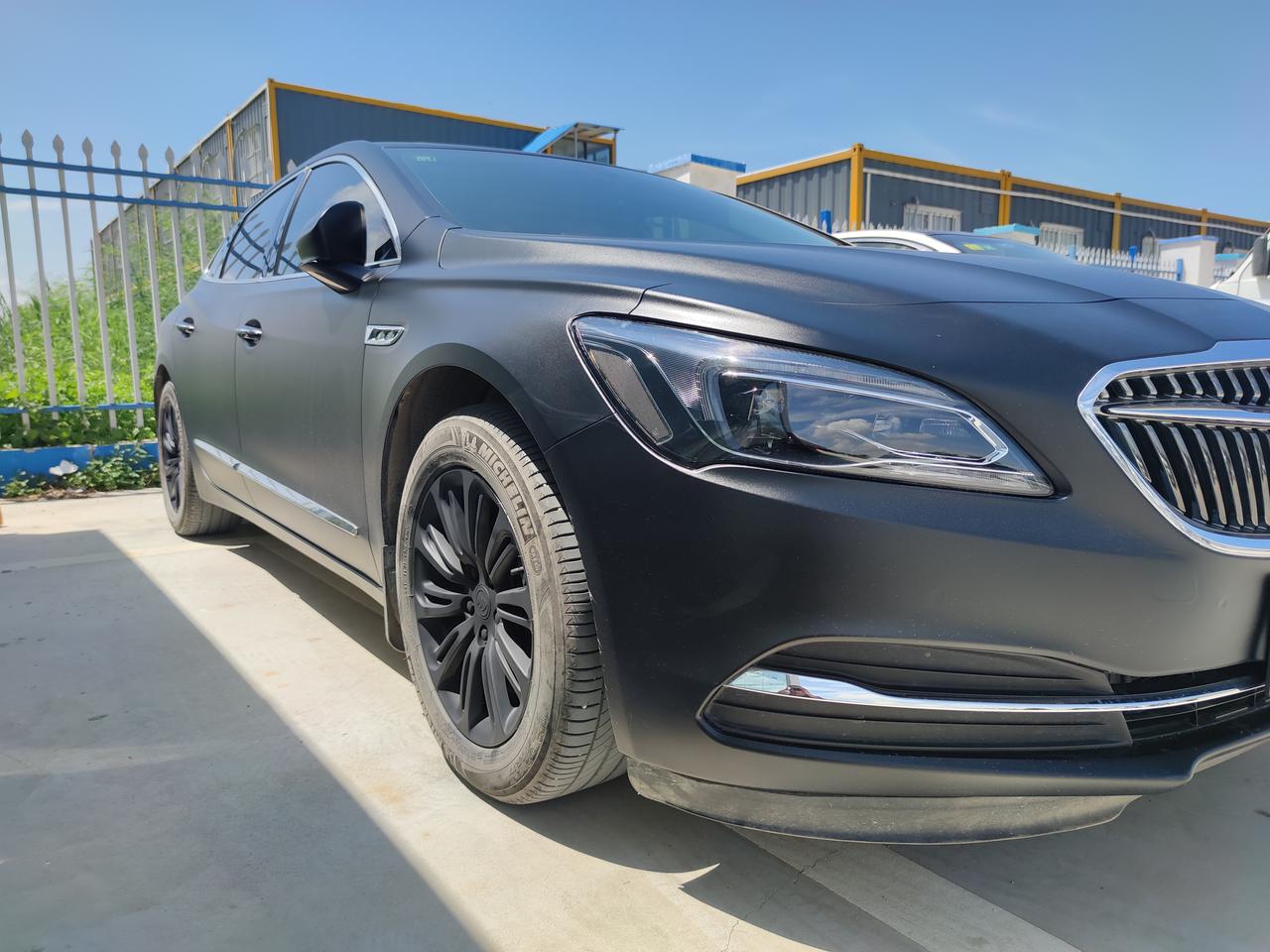 别克君越改装磨砂黑 帅爆了_君越车友圈_懂车帝