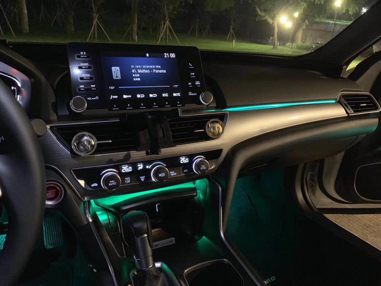 十代雅阁专车专用氛围灯11色