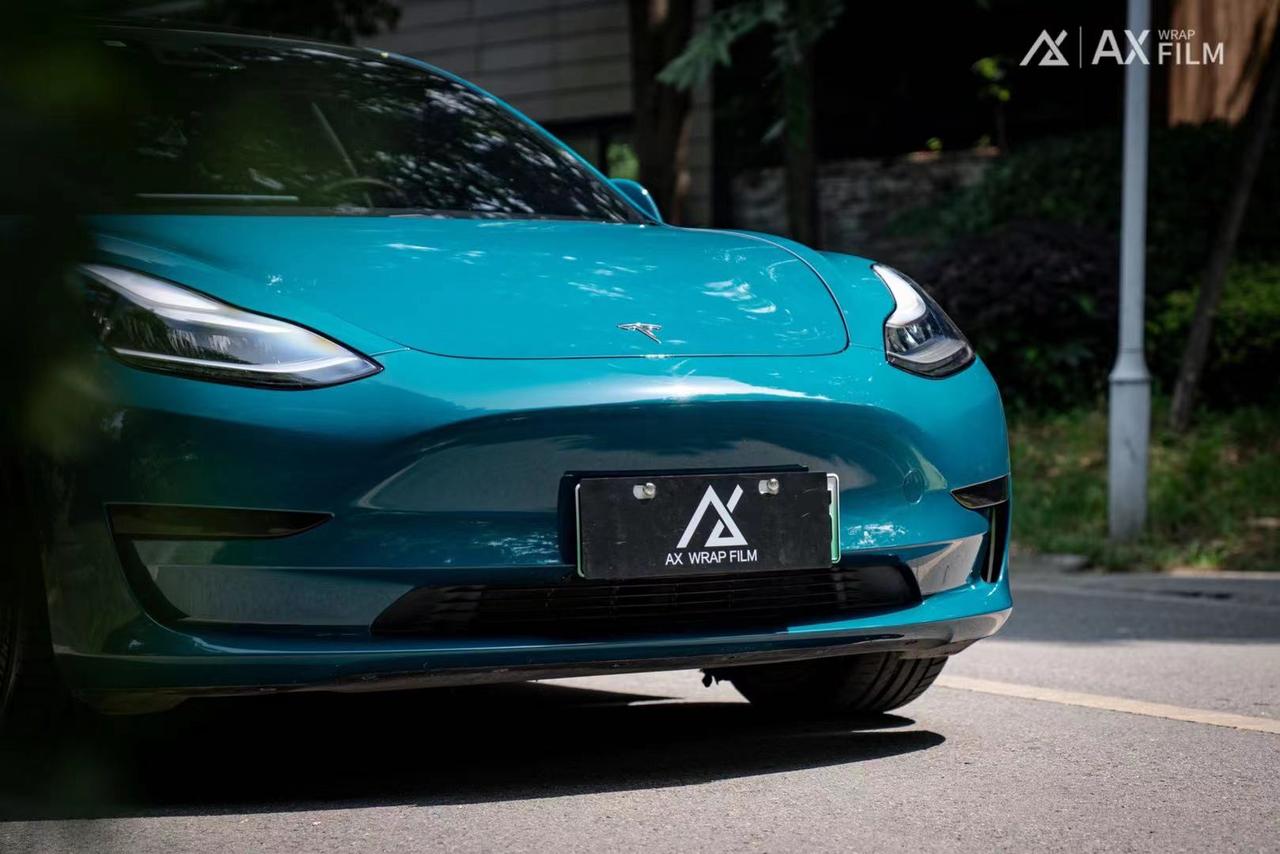 特斯拉model3ax地狱绿