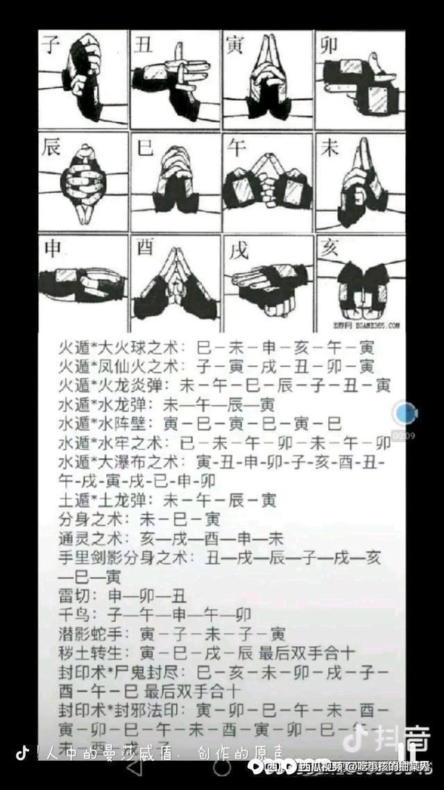 火影变身术的结印,火影忍术大全结印,火影结印手势火遁_大山谷图库