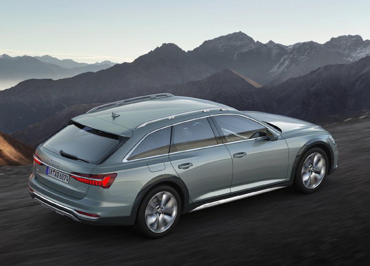 全新奥迪a6 allroad的官图正式发布 新车采用了与已上