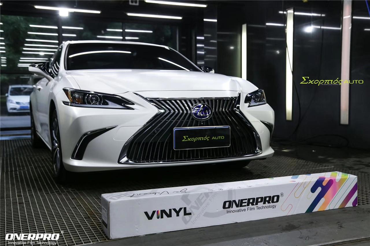 雷克萨斯 es300h vinyl-电光陶瓷白优雅格调 光