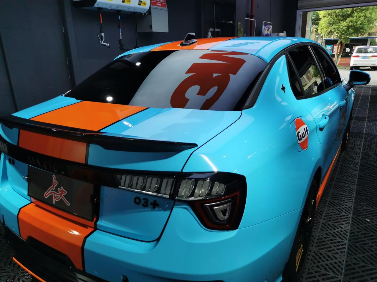 领克03 海湾石油涂装_领克03车友圈_懂车帝