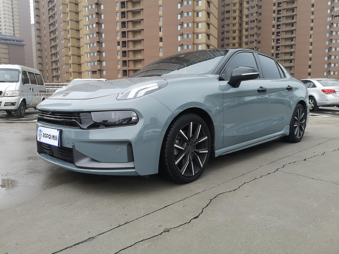 西安领克03改色水泥灰