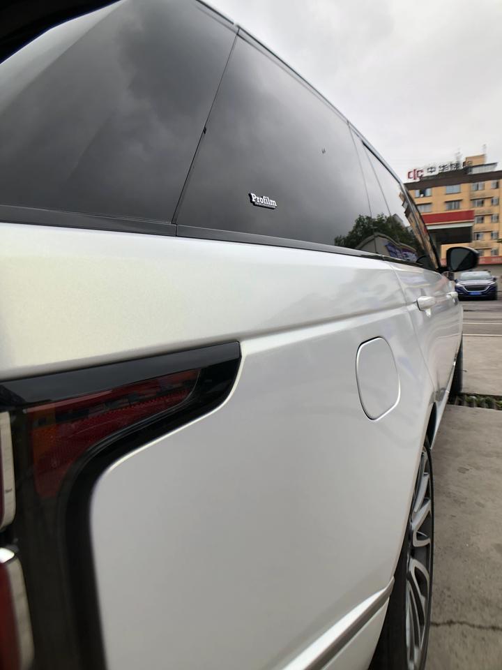 路虎揽胜加长|profilm尊膜炫彩系列黄金甲tpu车衣