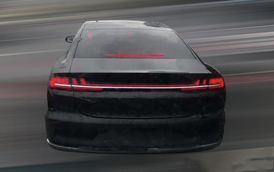 比亚迪汉ev尾灯实拍_汉ev车友圈_懂车帝