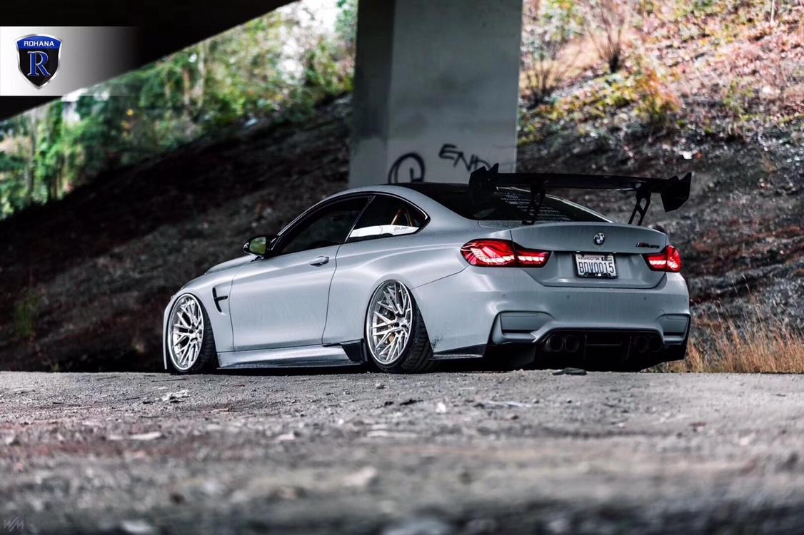 今天再分享一台宝马m3的改装实例 低趴车身,再配上这喷漆式车