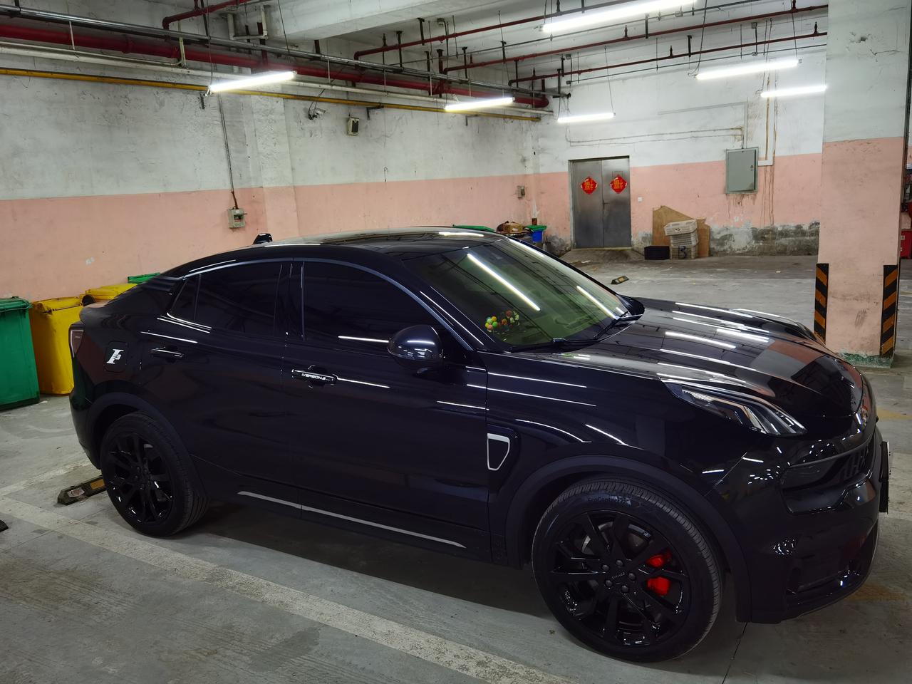 05顶配轮毂卡钳改色_领克05车友圈_懂车帝