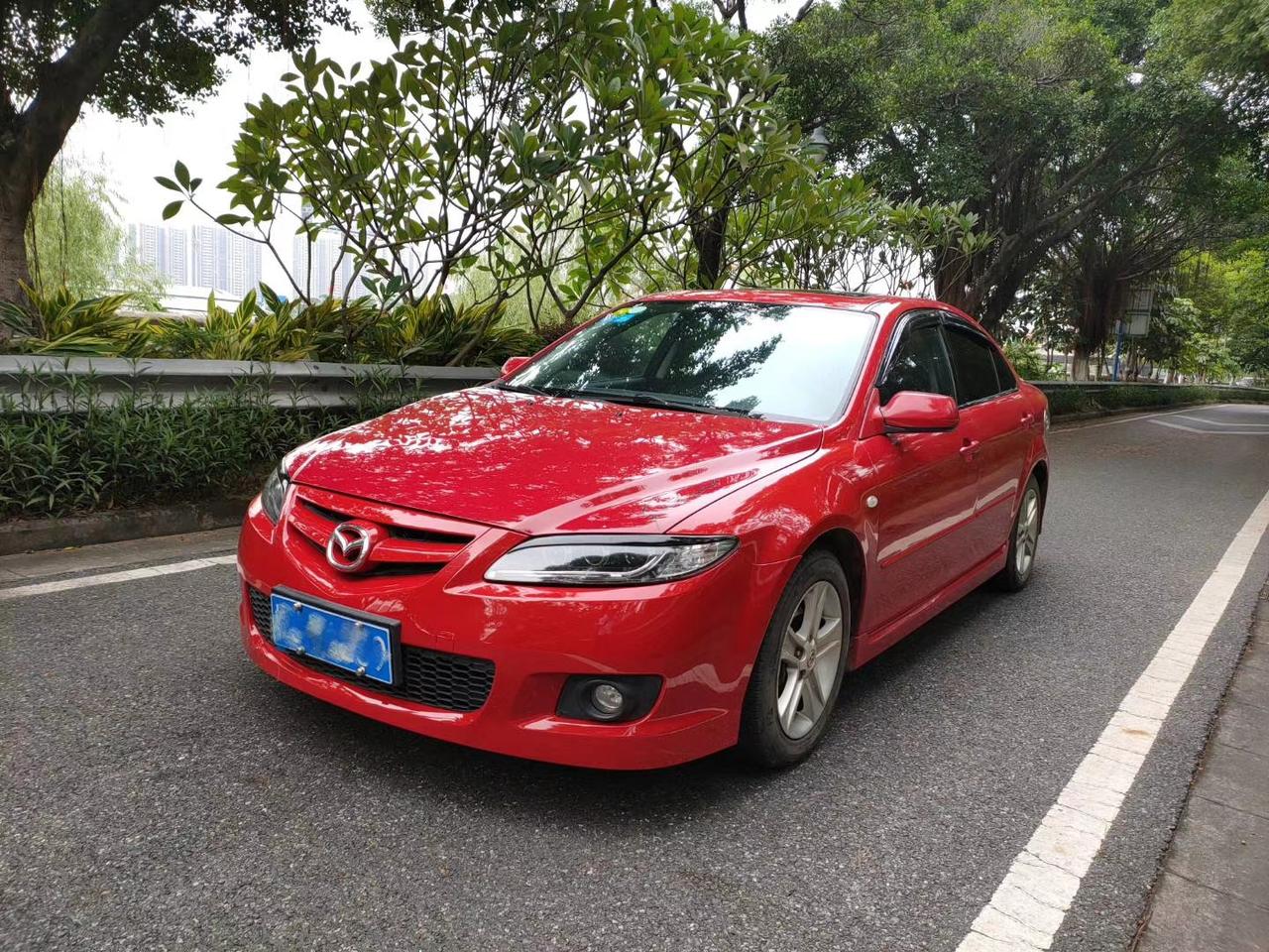 马自达6轿跑 第一台车便是马自达6,当时买的是二手车,开了