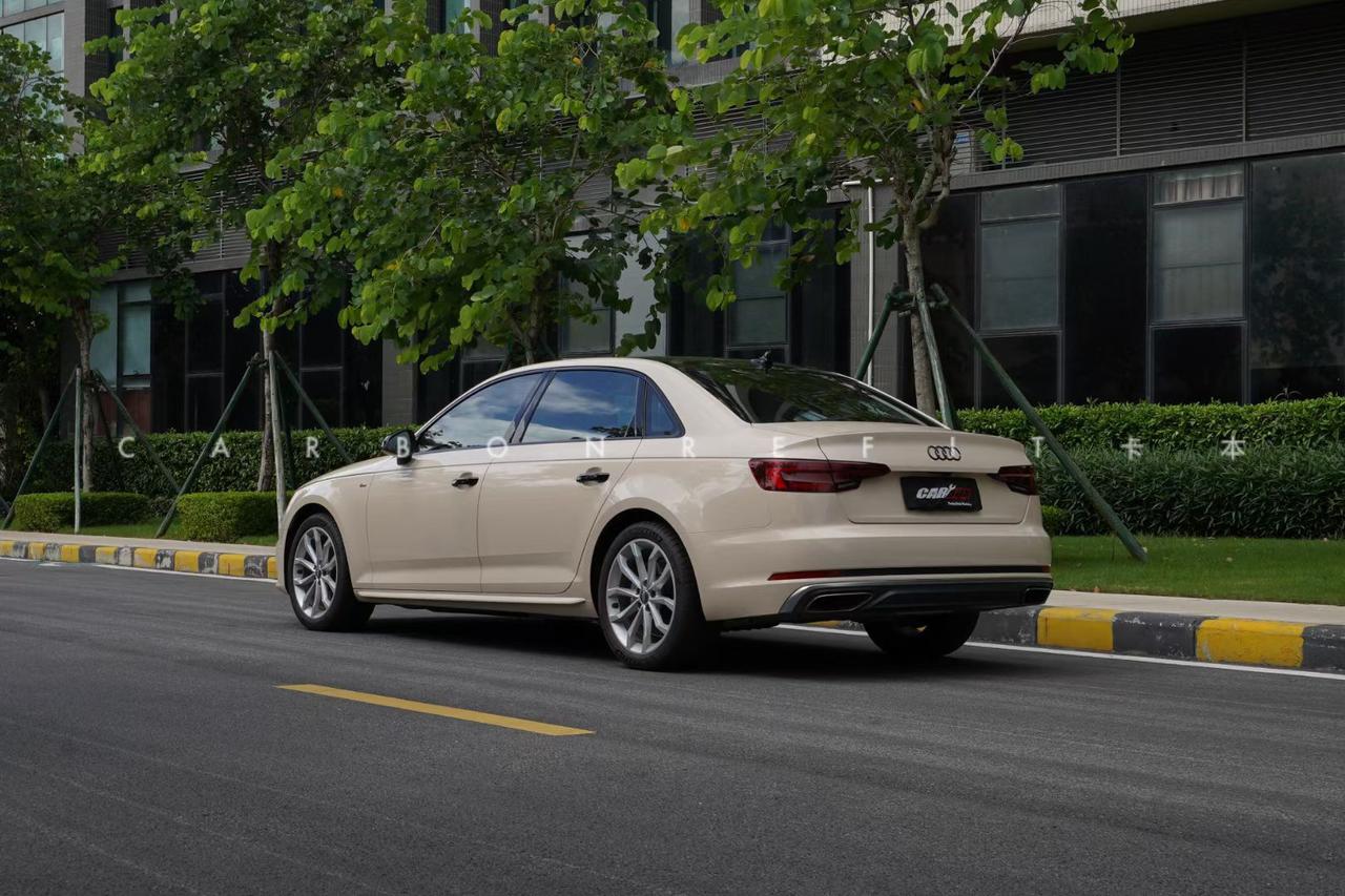 奥迪a4水晶卡其米兰色