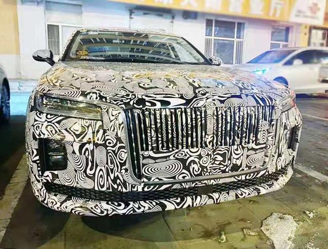 新红旗h7谍照曝光,这车过年开回家一定很显贵气_红旗h7车友圈_懂车帝