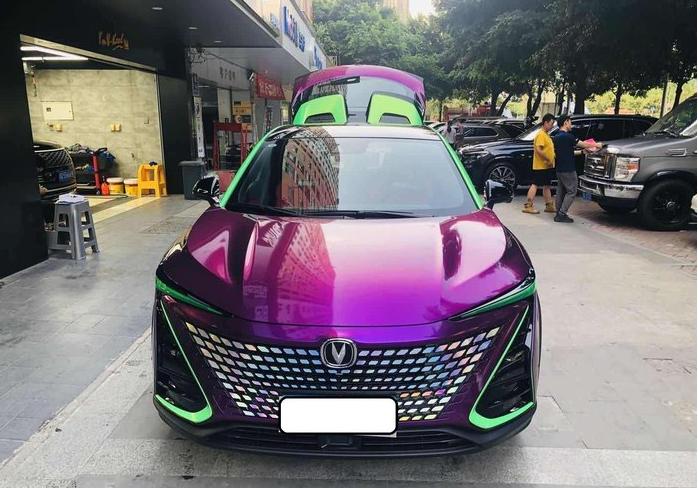 长安uni-t改装车集合,赤橙红绿青蓝紫,啥颜色都可以搞 这