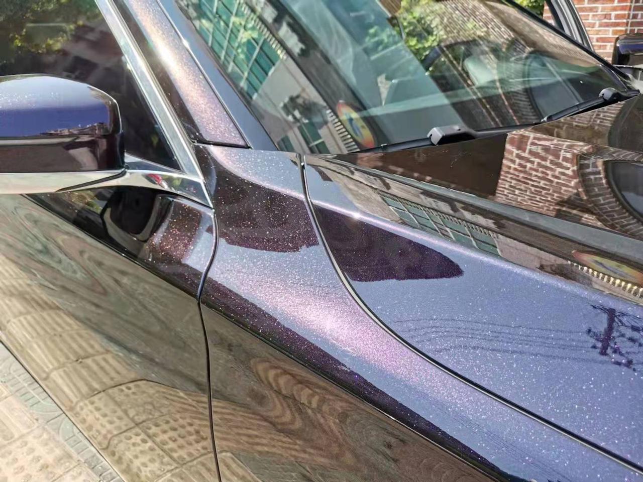 宝马740#profilm尊膜炫彩系列红钻tpu车衣车