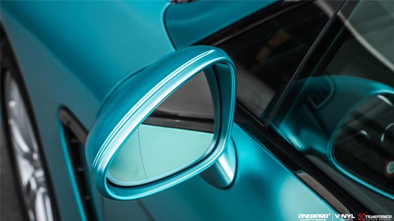 保时捷 panamera 电光湖水绿opvsl3801 精湛