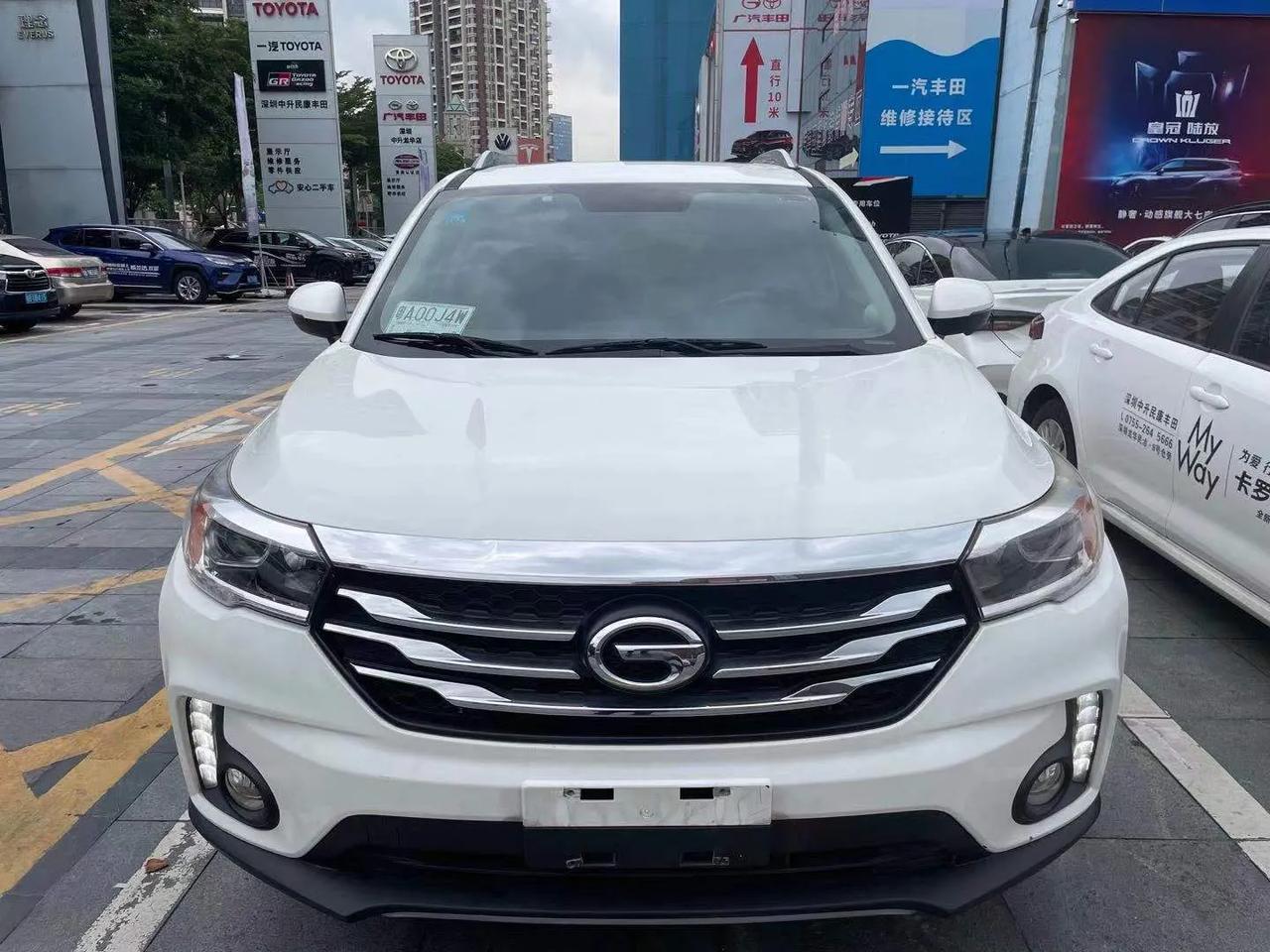 车型广汽传祺gs4上牌2016年8月配置16款15t自动豪华版颜色白公里数88