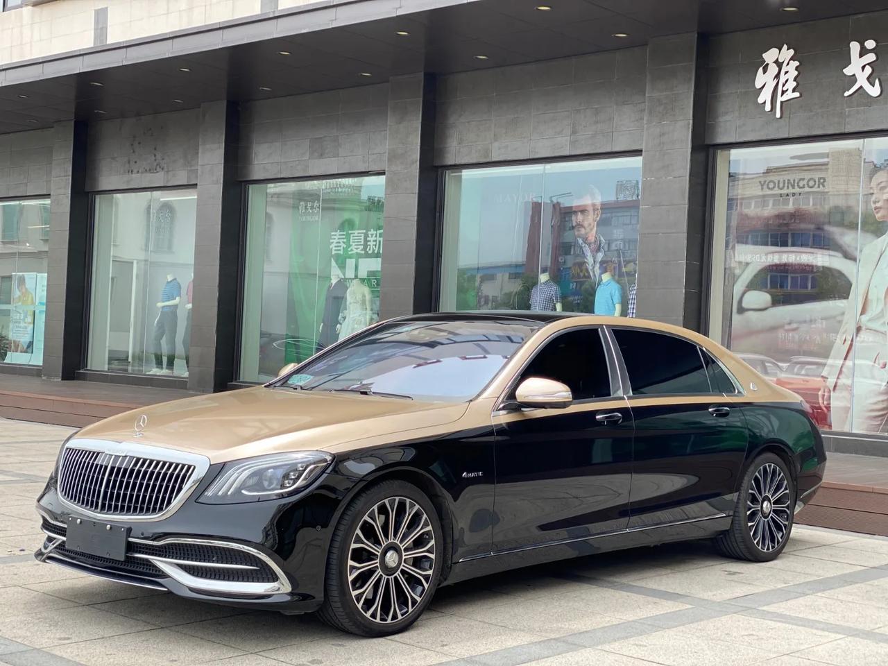 奔驰迈巴赫s级s450上牌日期2021年1月排气量30表显里程12万车况说明21