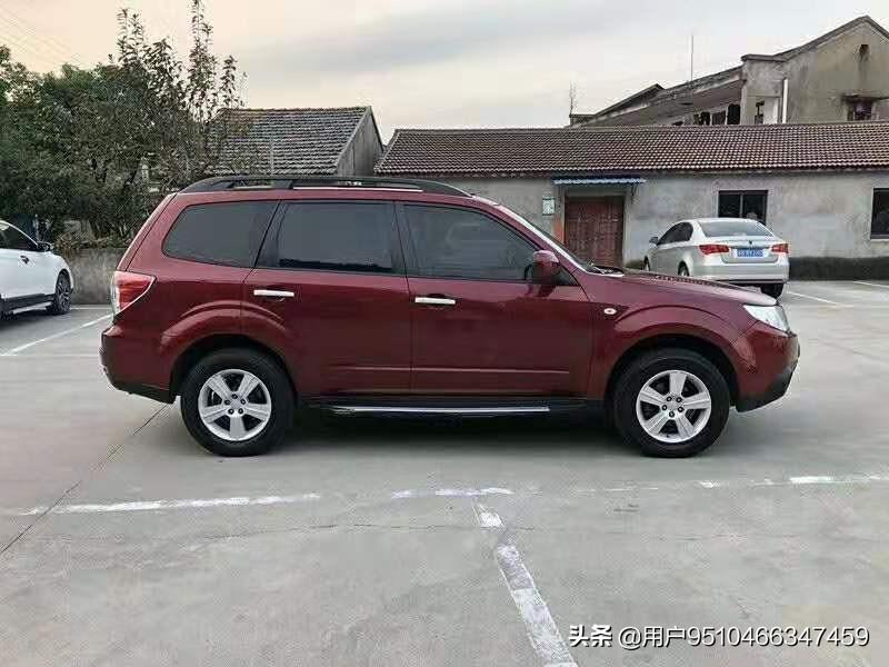 斯巴鲁森林人四驱高配售价:7.5万元上牌日期:2010年