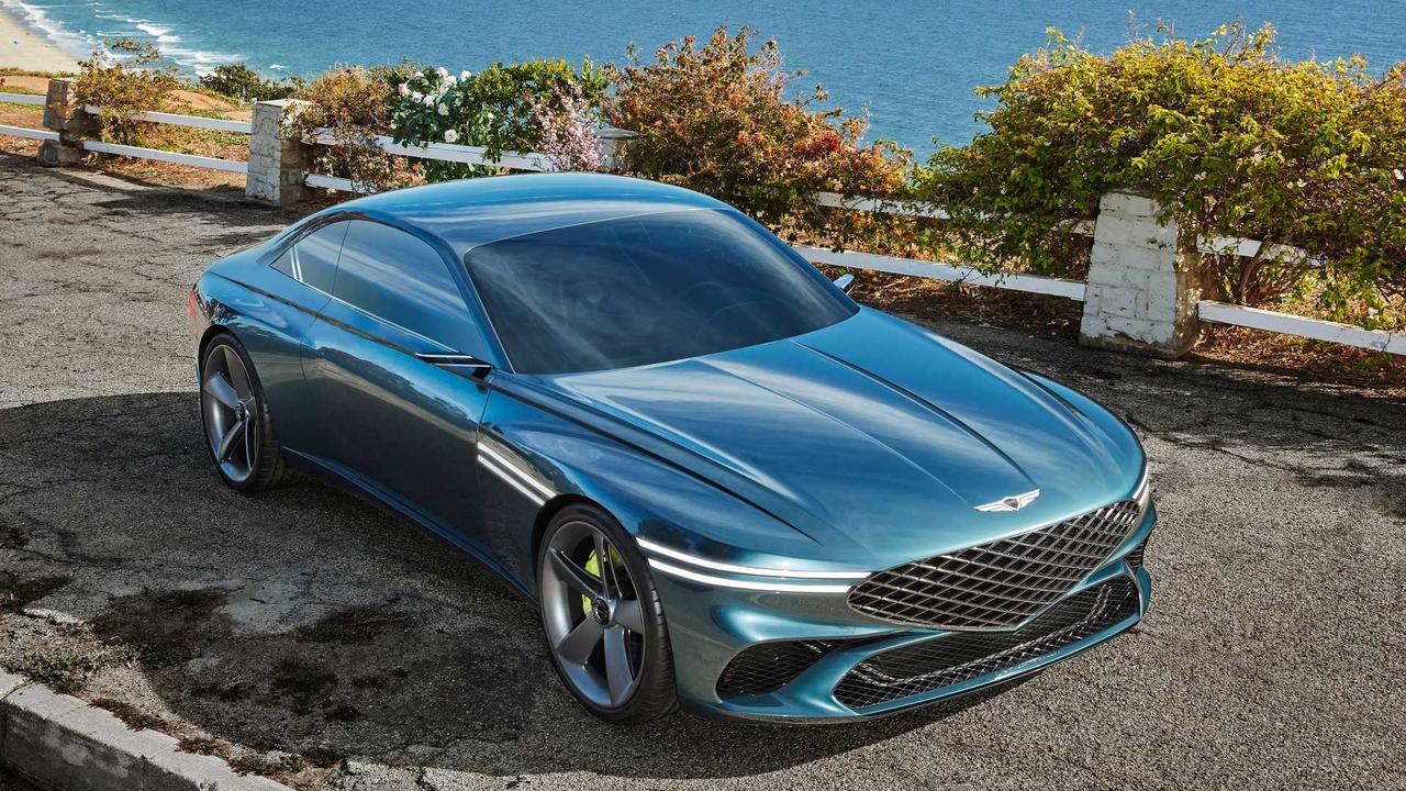 捷尼赛思概念纯电跑车正式亮相昨日捷尼赛思 x concept