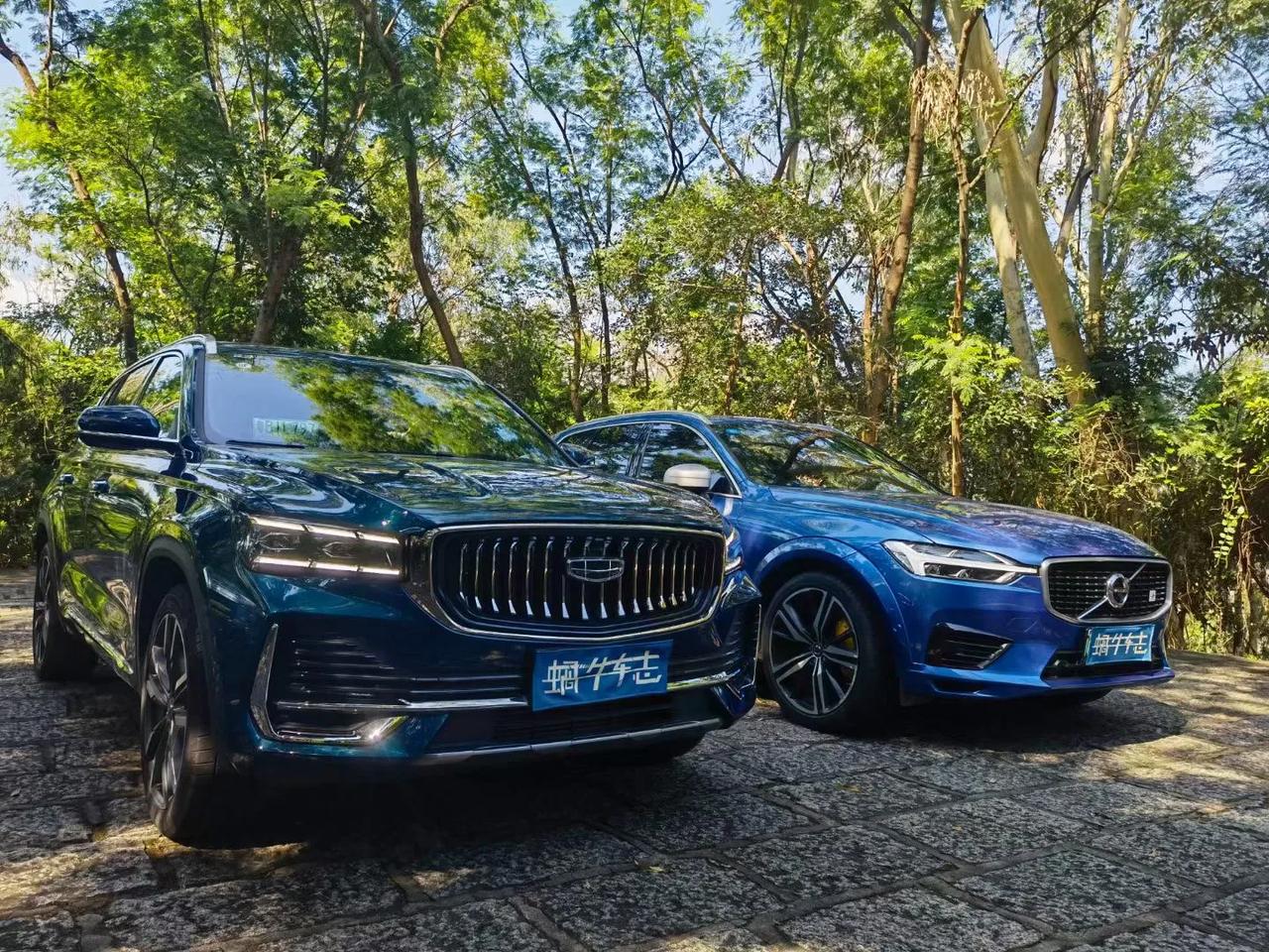 刚开始觉得它#星越l# 跟沃尔沃xc60很相似,但越了解,这两台车差异越