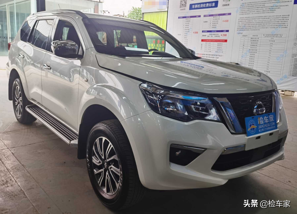 今日受郑州一位粉丝委托检测一台二手车日产途达18款2 5 天瑞财经