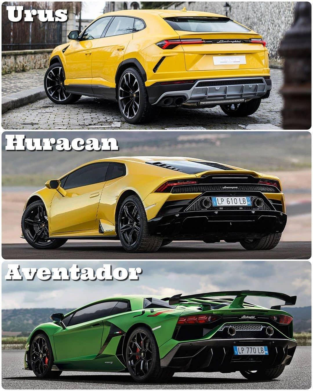 兰博基尼车尾造型哪款更帅气