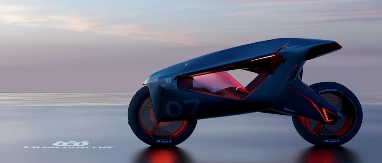 机车##以自由致敬人生#未来的摩托车长这样?来自昆虫灵感的