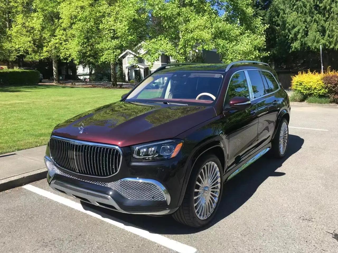 平行进口版迈巴赫gls600实拍