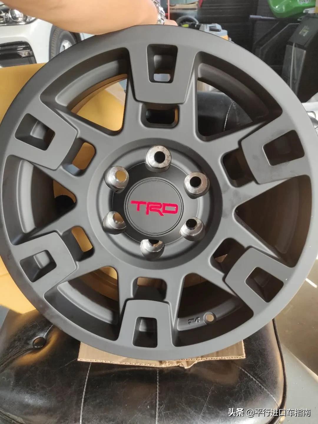 trd定的一套轮毂真帅啊