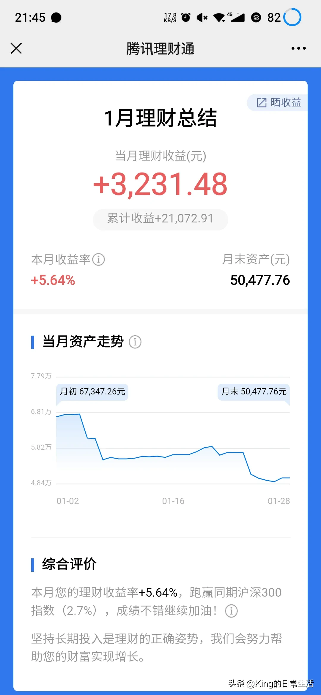 理财月入3万工资多少